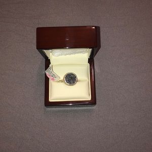 Druzy Stone Ring size 8